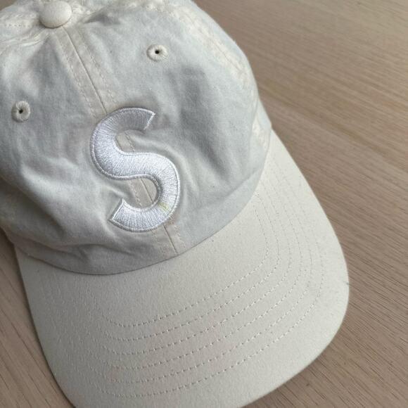 Supreme Gore-Tex S Logo 6 Panel Hat in Natural - Picture 5 of 5